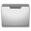 Aluminum Grey Closed Icon 64x64 png